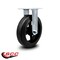 Service Caster 8 Inch Rubber on Steel Wheel Rigid Caster with Roller Bearing SCC-30R820-RSR - alternate 5